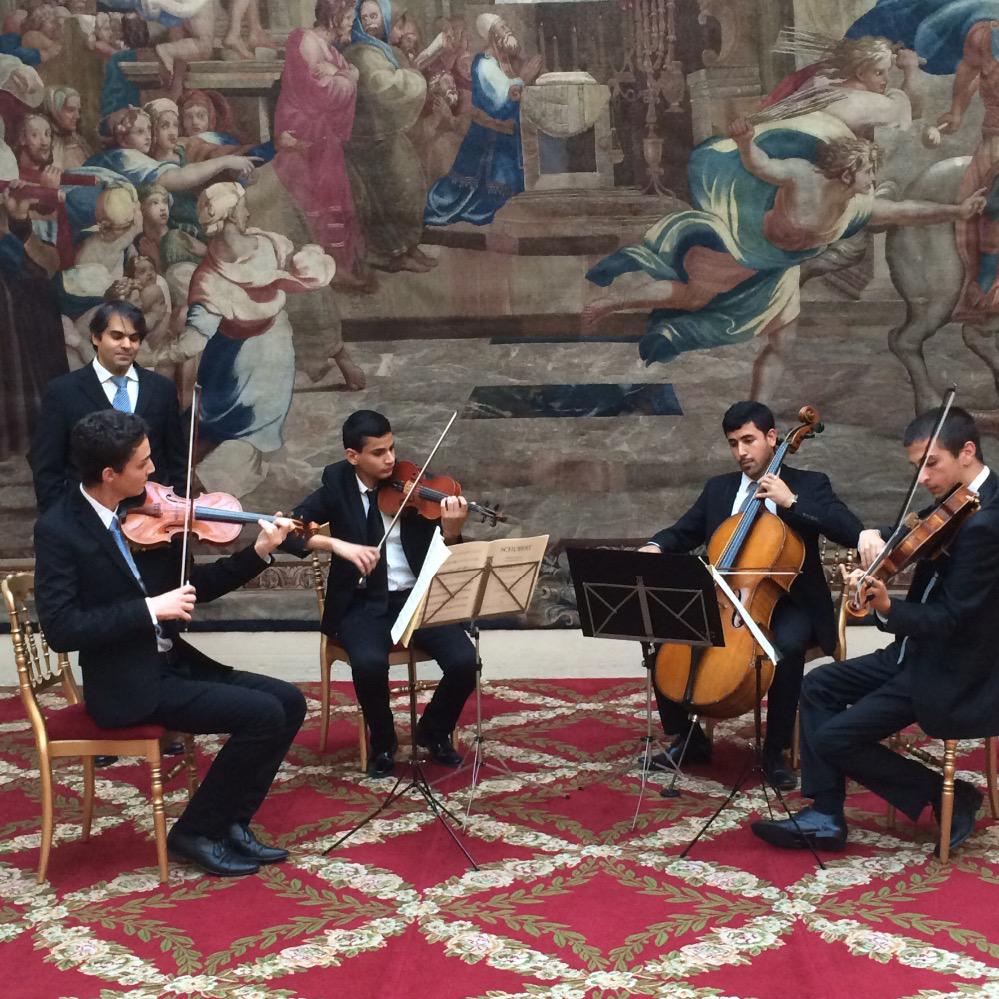 Polyphony Plays the Palace: Élysée last pm &amp; #Regions20 conf today, 4 policy &amp; thought leaders climate mtg pre #cop21