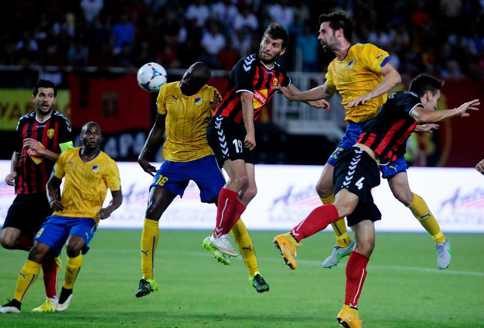 APOEL held off Vardar