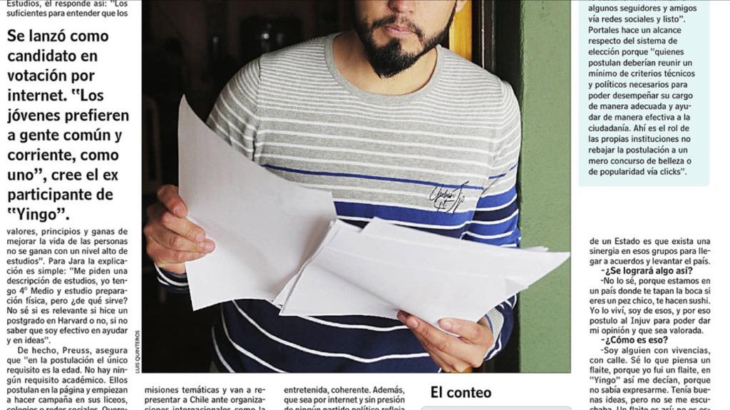 preuss_cl's tweet photo. Cualquier joven d 🇨🇱 indep% d estudios religión o clase social puede ir al #GabineteJuvenil esa es nuestra fortaleza💪 http://t.co/t6GWZ4wwNH