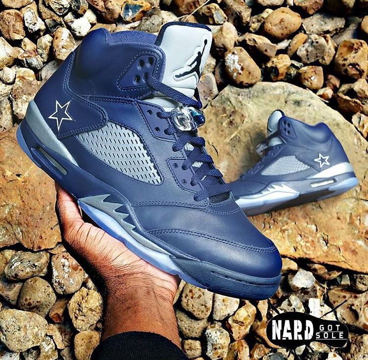 dallas cowboys custom jordans