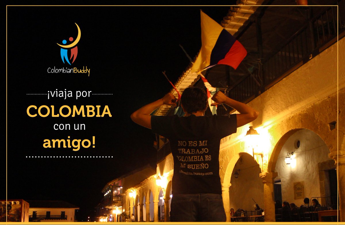 ColombianBuddy's tweet photo. #VisitaColombiaConUnAmigo Dejanos hacer de tu estadía en Bogotá o en cualquier parte de Colombia un bonito recuerdo http://t.co/nhEDVFPkLr