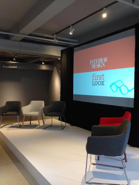 InteriorDesign's tweet image. Before the crowd arrived at Interior Design's panel the 11th annual First Look event at @NYDC tonight! #IDevents