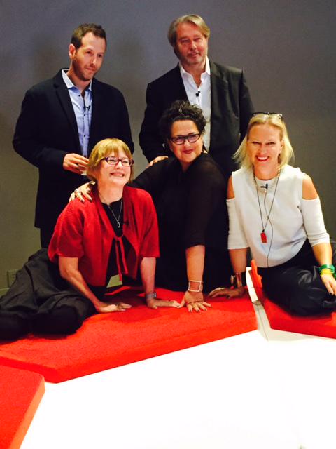 InteriorDesign's tweet image. Before the crowd arrived at Interior Design's panel the 11th annual First Look event at @NYDC tonight! #IDevents