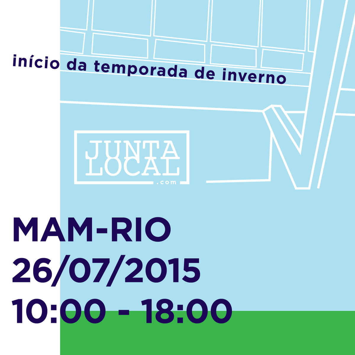 O início da nossa temporada de Inverno será no MAM. Prepare o seu pique-nique :)