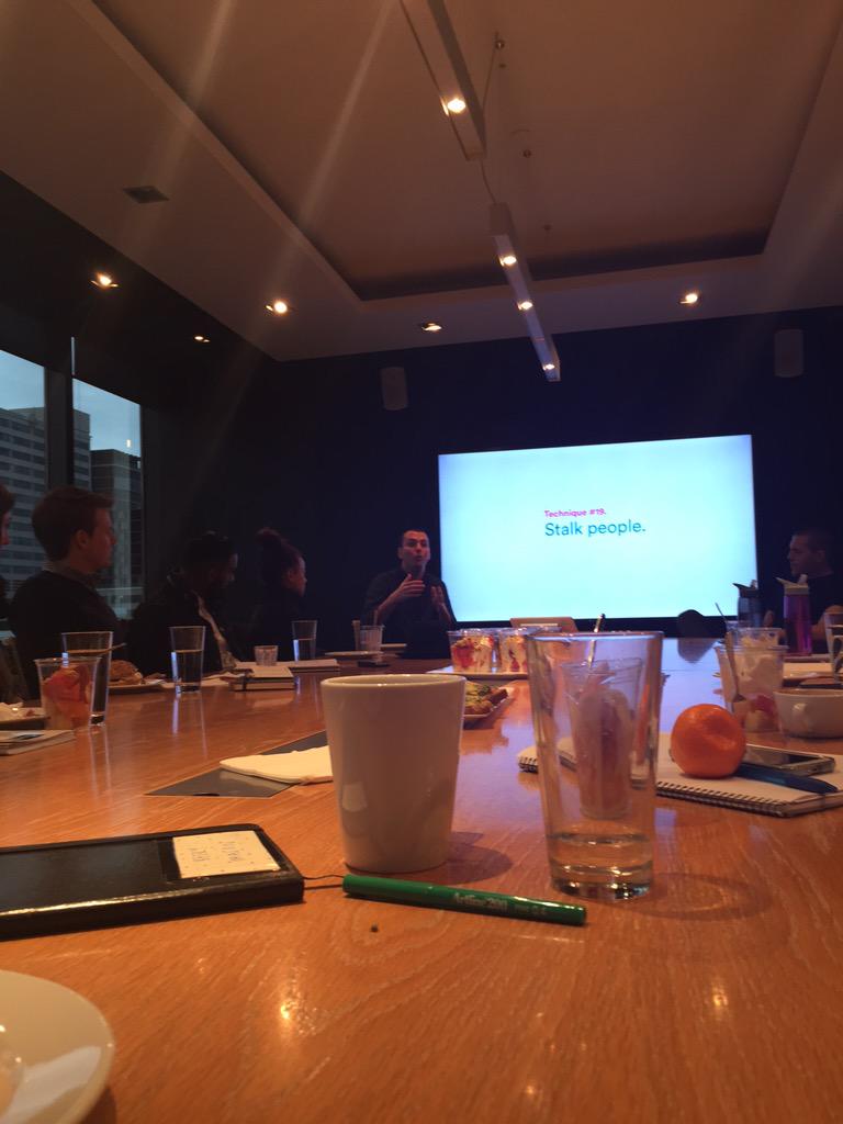 whatbecsdidnext's tweet image. Techniques and science. How to look smarter than you really are: stalk people. The Fifth Floor @ClemsMelb