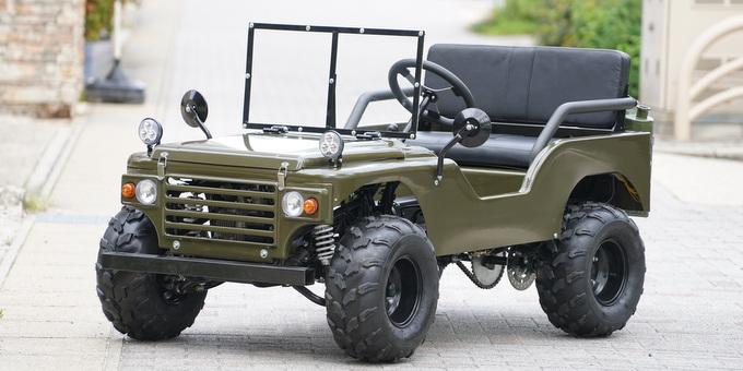 自動車ネタ】 1人乗り50ccの原動機付自転車、ミニジープ「Big Force 