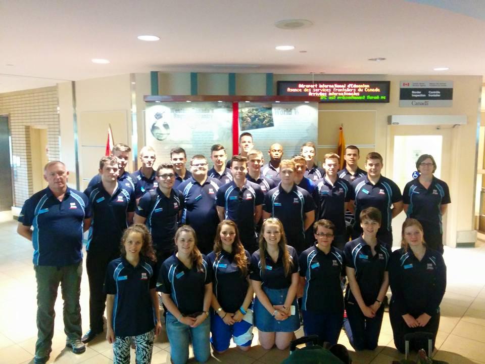 AirCadetAlberta's tweet photo. IACE 2015 @AirCadetAlberta and @cadetsca welcomes the UK @aircadets and Netherlands @KLM cadets to @CityofEdmonton http://t.co/zCGayP9blZ
