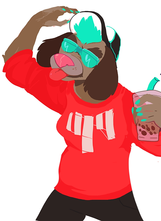 puppytube's tweet photo. for as little as $1/mo you can see 100s of sketches of whatever i feel like sketchin' that day! here's a freebie pup! http://t.co/s9TsL9sGXz