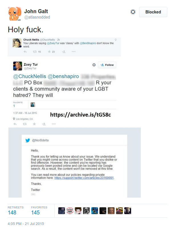 Drybones5's tweet photo. What is the point of censoring if

1. You linked to it anyways
2. Twitter now says it's not bad
3. You used to do it http://t.co/XqL7QluYrF