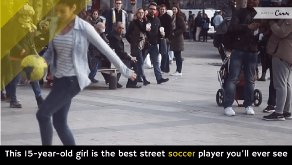 GuyKawasaki's tweet photo. This 15-year-old girl is the best street soccer player you’ll ever see [video] http://t.co/qP5fjC5GKJ http://t.co/q7vB4jcqT2