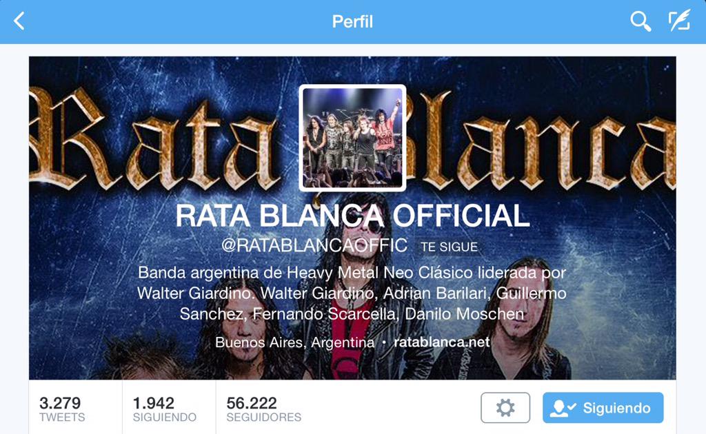 gabosimic's tweet photo. @rammaury98 @santafebgr @moniksalina @KCHYCCS @71merce @_youhadonejob RATA BLANCA sigue a #supernovax QUE ALEGRÍA! http://t.co/SBa0cZRbSo