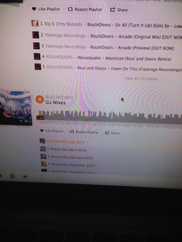 raymonddemarco's tweet photo. @roulndoors you are my inspiration Dj ing... love your set   #House http://t.co/dRfuqIDkmp