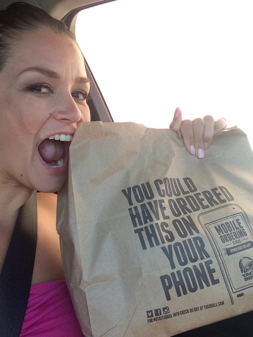 After a hard day at work I am gunna #treat my self to some Taco Bell #guiltypleasure - it's a lot actually<a href="/tag/treat"class="tags">#treat</a><a href="/tag/guiltypleasure"class="tags"><span>#guiltypleasure</span></a>