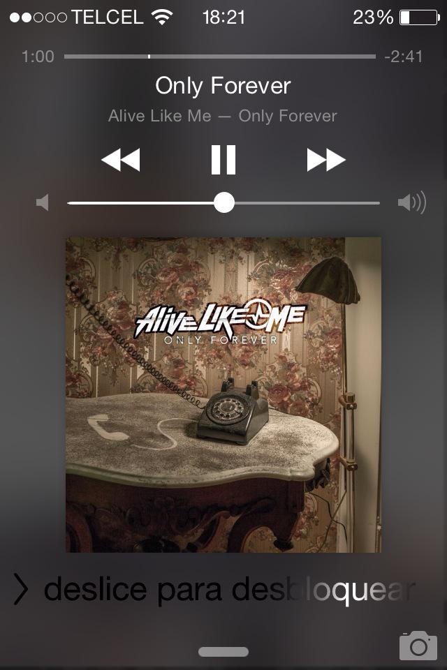 Only forever by @AliveLikeMeBand it's so fucking good 👌