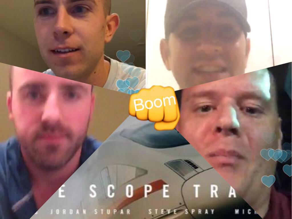 TheDaveRobards's tweet photo. TheScopeTrain will be off the rails tonight @GrantCardone @ScubaSteveSpray @j_Stoops @ScopeTrain @bonnett_michael http://t.co/Nw6ejV1Klg