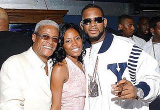 R.Kelly with George and Maxine Daniels Photo: Twitter