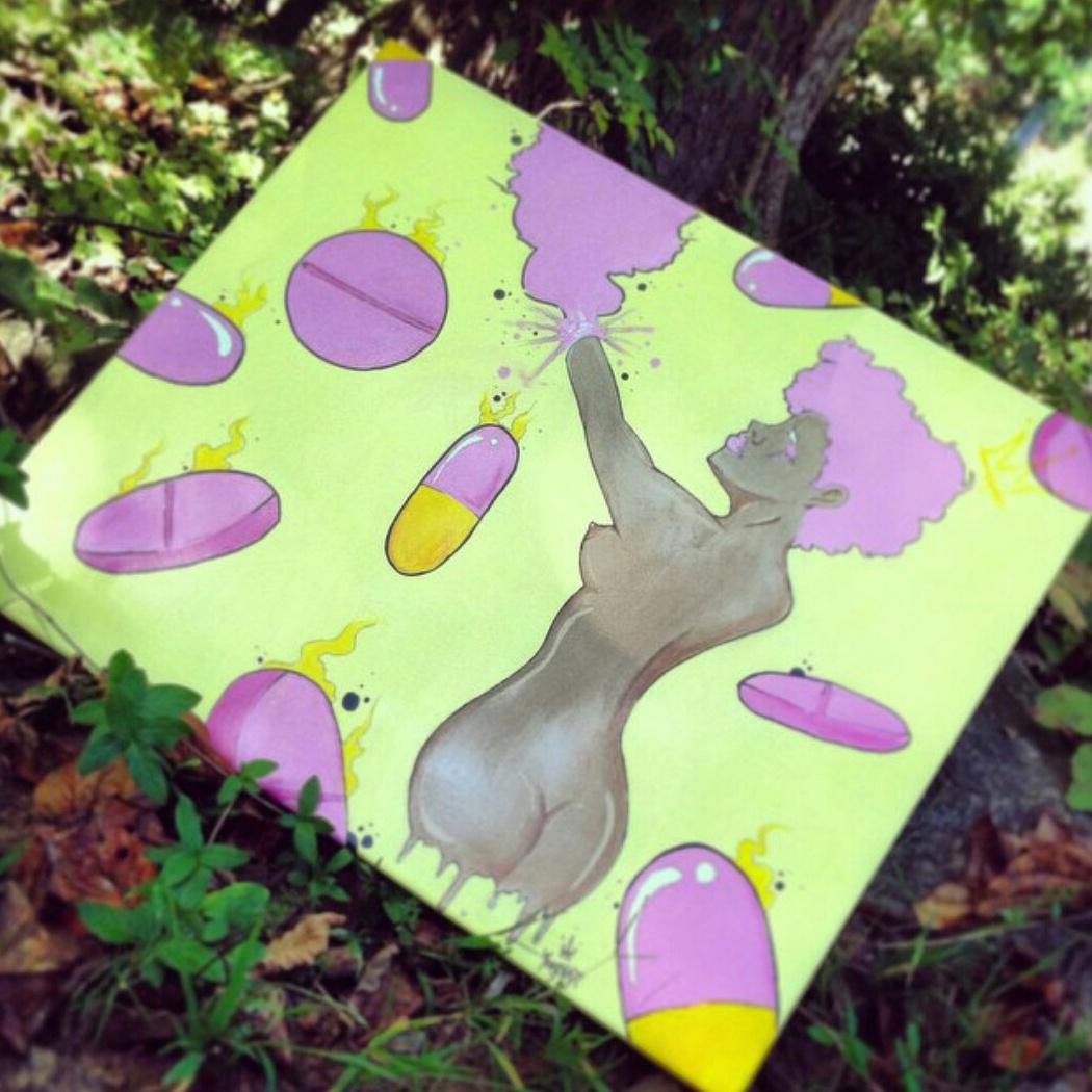 Win this artwork by @qonceptthealmighty called Exstacy from 2une Squad's event at <a href="/unioneav/">Union</a> Tomorrow