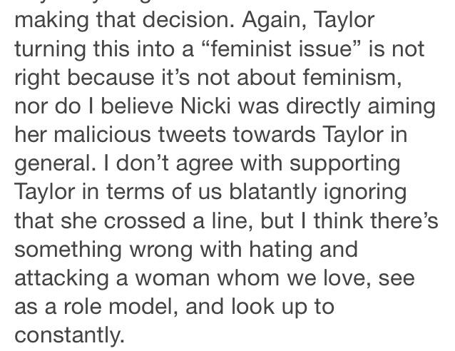 taylorswift13af's tweet image. Hello yes this is my input on the whole situation. Can everybody please just respect everyone and calm down lol