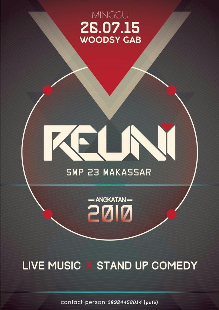 Reuni akbar SMP.N.23 MAKASSAR angkatan 2010