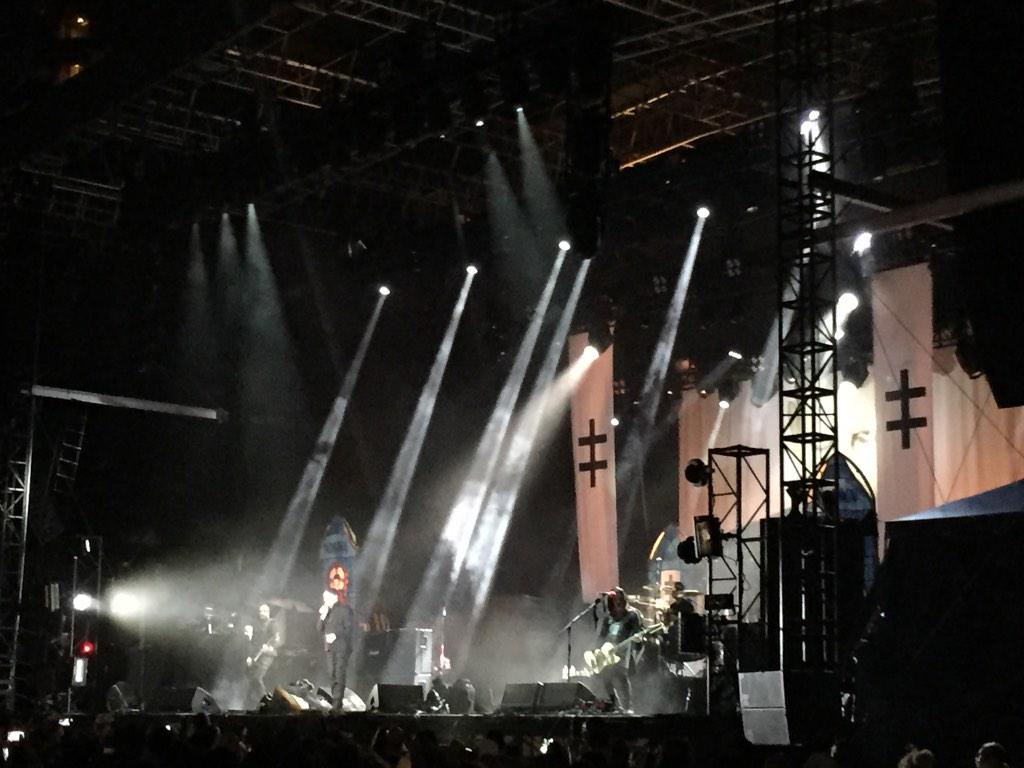 #BoldSphereMusic #nola .<a href="/marilynmanson/">Marilyn Manson</a> #epic show!  <a href="/DDDNewOrleans/">Downtown New Orleans</a> <a href="/LiveNation/">Live Nation</a>