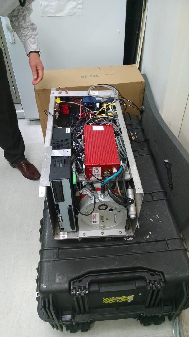 camhouser's tweet photo. @NASAGoddard 's #Lidar ,#thermal, and #hyperspectral instrument suite #GLiHT http://t.co/O0Q0Vx3KDl