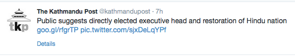 FactCheck_Nepal's tweet photo. The religious issue is really inextricable. @gunaraj @subhash580 http://t.co/w7nCt8LaV0