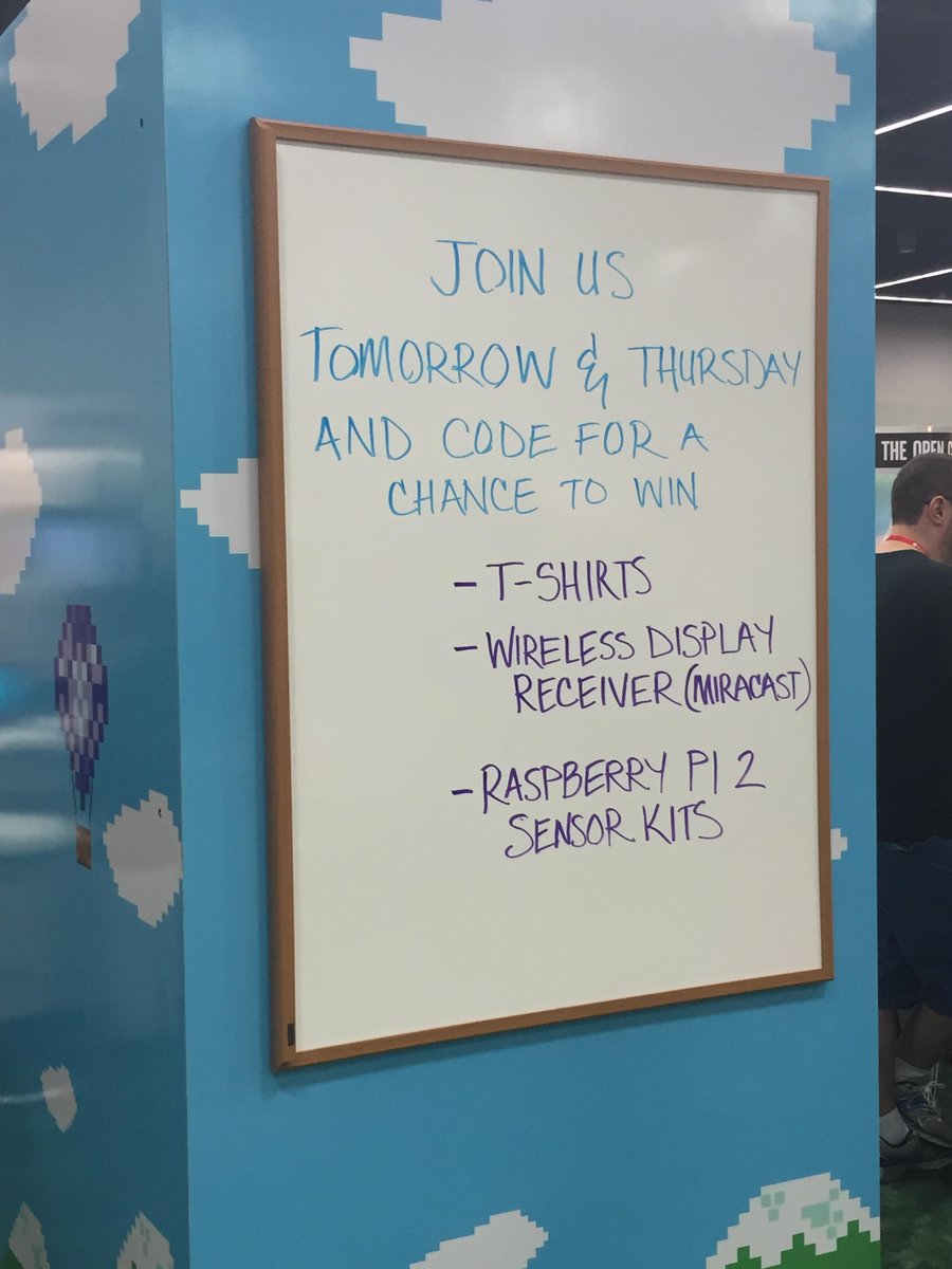OpenAtMicrosoft's tweet photo. Up for a #code challenge? We've got one. #Code2Win at our #OSCON booth Wed. &amp; Thurs.  for a chance at these prizes! http://t.co/xF0txdIqbA