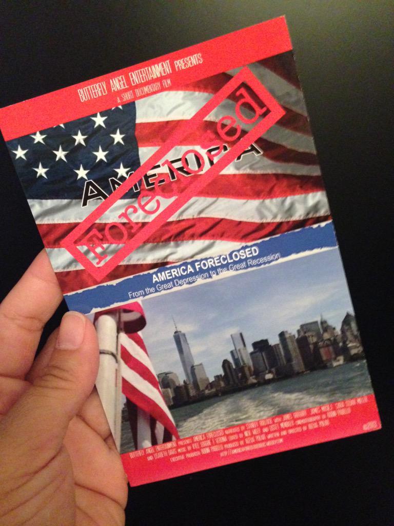 USAForeclosedoc's tweet photo. #americaforeclosed is an official selection for #BestDocumentary @FILMMIAMIFEST on July 23rd @ 3pm! #FilmMiamiFest http://t.co/4AybAYkrTE