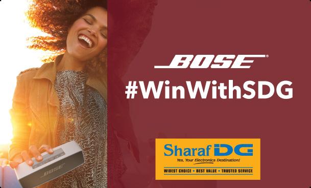 SharafDG's tweet photo. Contest for music lovers #WinWithSDG! Download SharafDG app to participate http://t.co/wYOxeZTfs9. Win a Bose product http://t.co/teOkA5LBr7