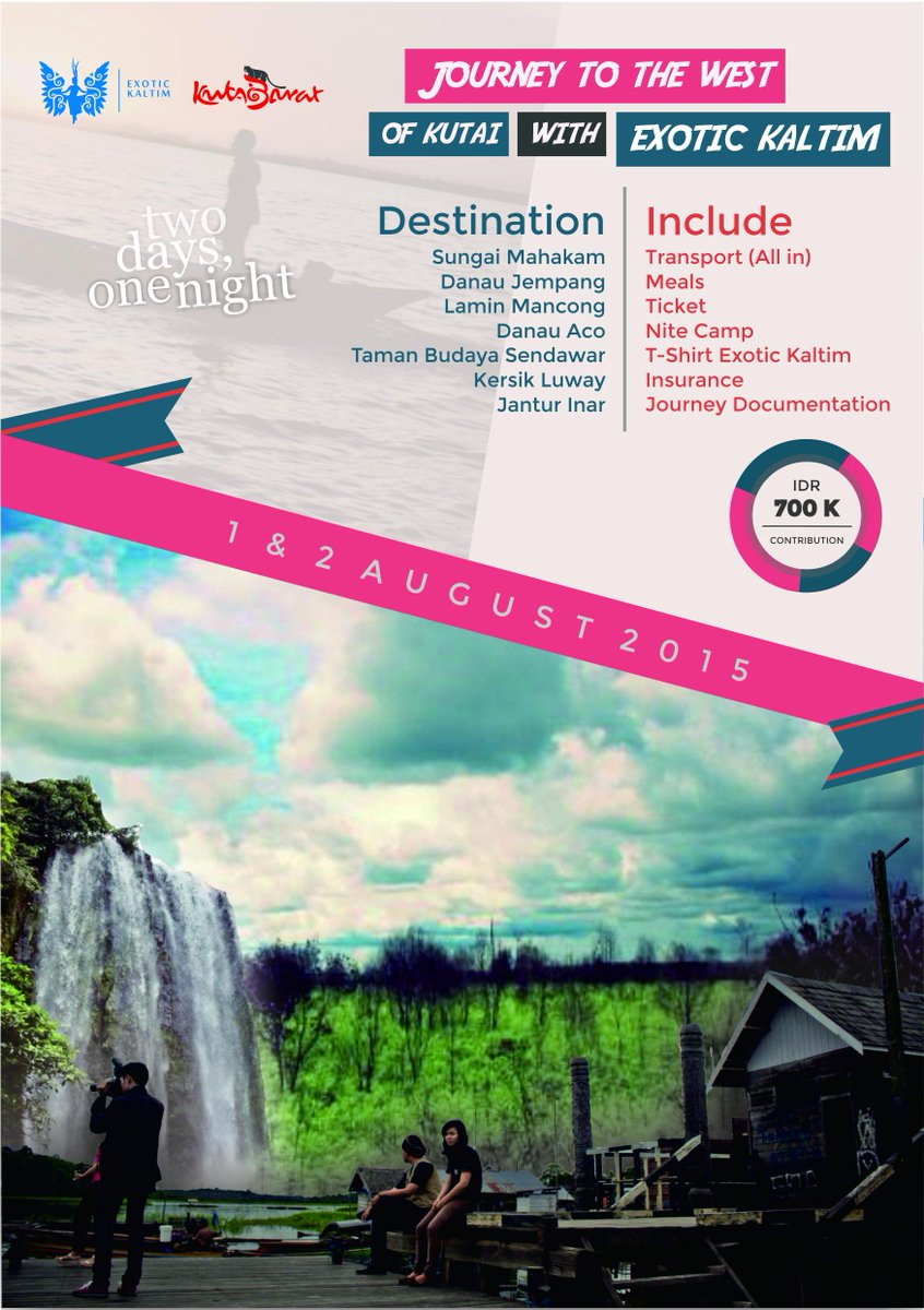 KotaBalikpapan's tweet photo. Keren ini | @exotickaltim: Journey to the west of kutai, 1-2 agustus 2015. info : http://t.co/VbT4CTgA8J , thanks. http://t.co/EI4pvCbMs8
