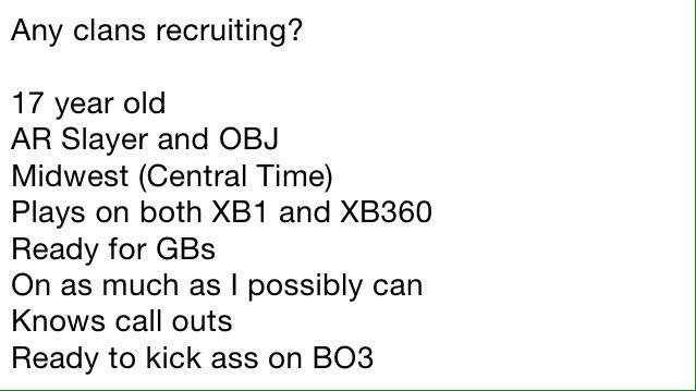 Wozniak_Brett97's tweet image. Also down to start my own with F/As. DM if interested @Agile_RTs @GamerRTer @CoD_RTs @ShawnAbner #cod #codfreeagents