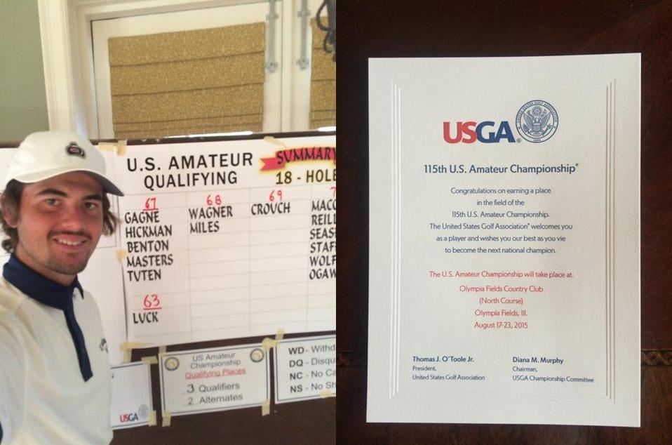 GolfWestAust's tweet photo. .@CurtisLuck6 shoots 63, 72 to qualify for the #USAmateur! @CottesloeGC http://t.co/9B2VHuHXMt http://t.co/KKf1620NrG