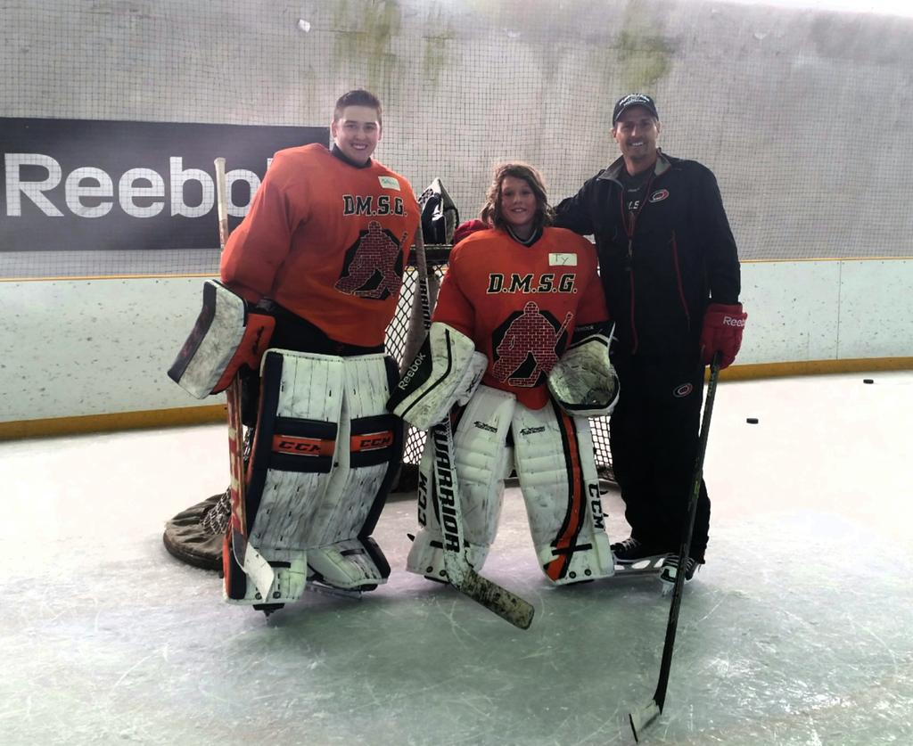 t_young2120's tweet photo. A huge thank you to @DavidMarcoux for a great session- Watching Ty open up and #wantingit. #bestcoach #goaliesrule http://t.co/kSZq3xZ0CK