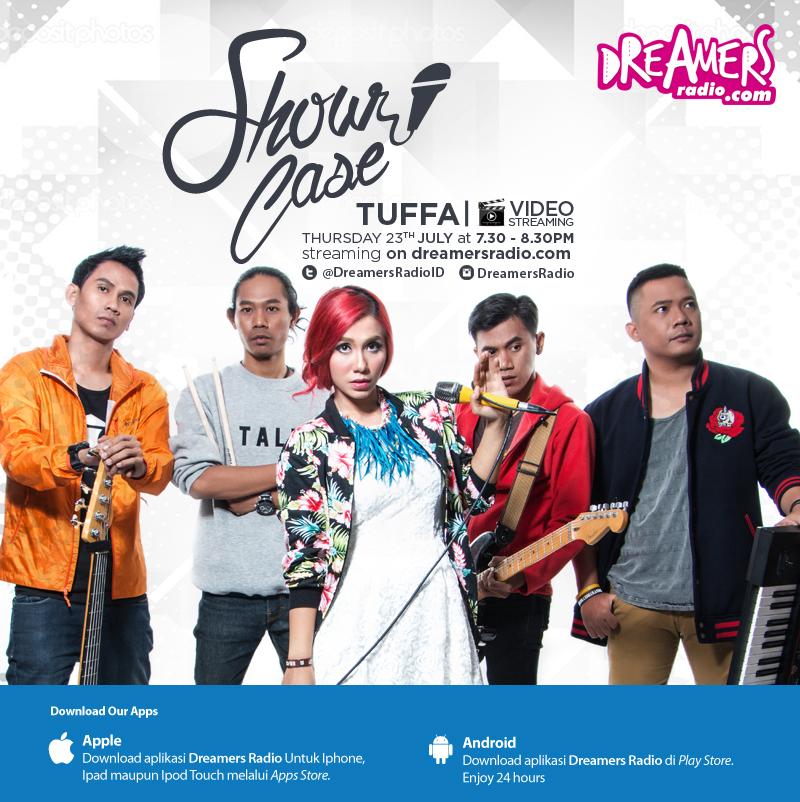 TOMORROW! Dreamers #ShowCase special with <a href="/TUFFA_Band/">TUFFA</a> at 7.30pm - 8.30pm! Video Streaming on dreamersradio.com