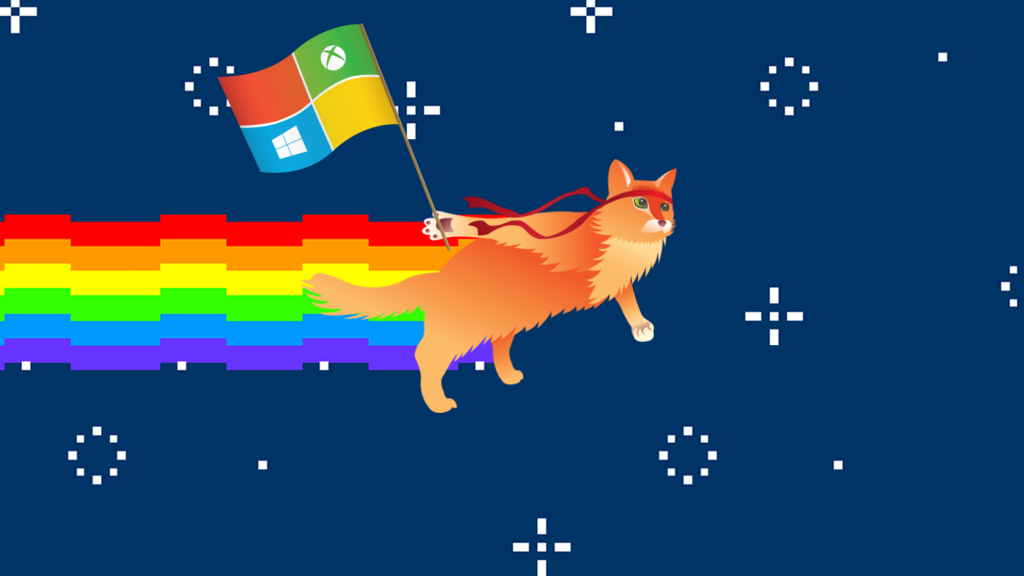r3pwn's tweet photo. I might as well take a shot at this... #windows10 #ninjacat http://t.co/pQy2hNhlqx