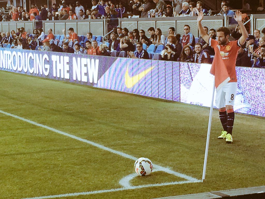 San Jose Vs Manchester United 2018 Manchester United on Twitter: "PICS: Juan Mata in action vs San Jose