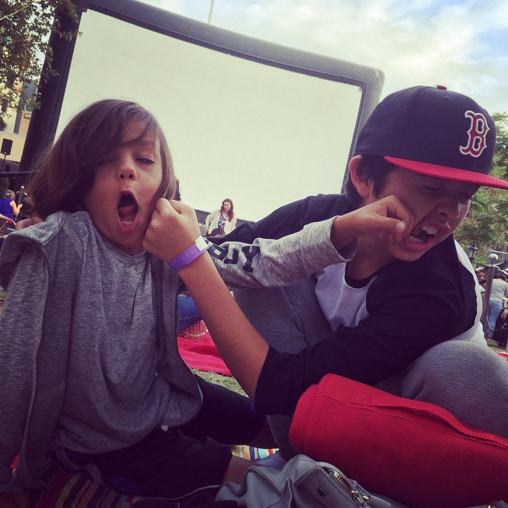 CullenMcCarthy1's tweet photo. #moviesonthegreen #BigHero6 http://t.co/wuHr2yxoxK