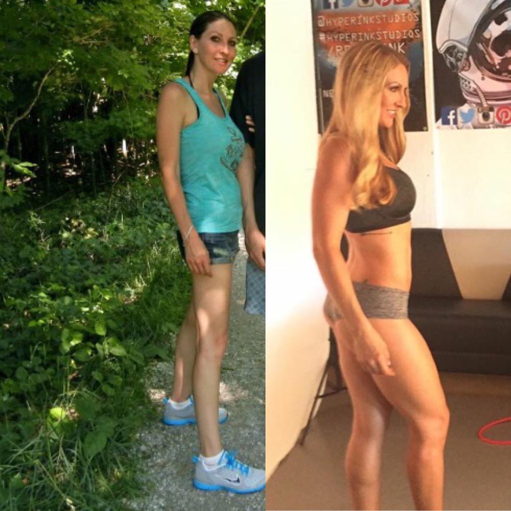 swearbysweatgrl's tweet photo. #transformationtuesday #fitspo #gains #goals #ChallengeYourself #fitmom #Strength 🏆✌🏼️ http://t.co/j2JN55dxvP