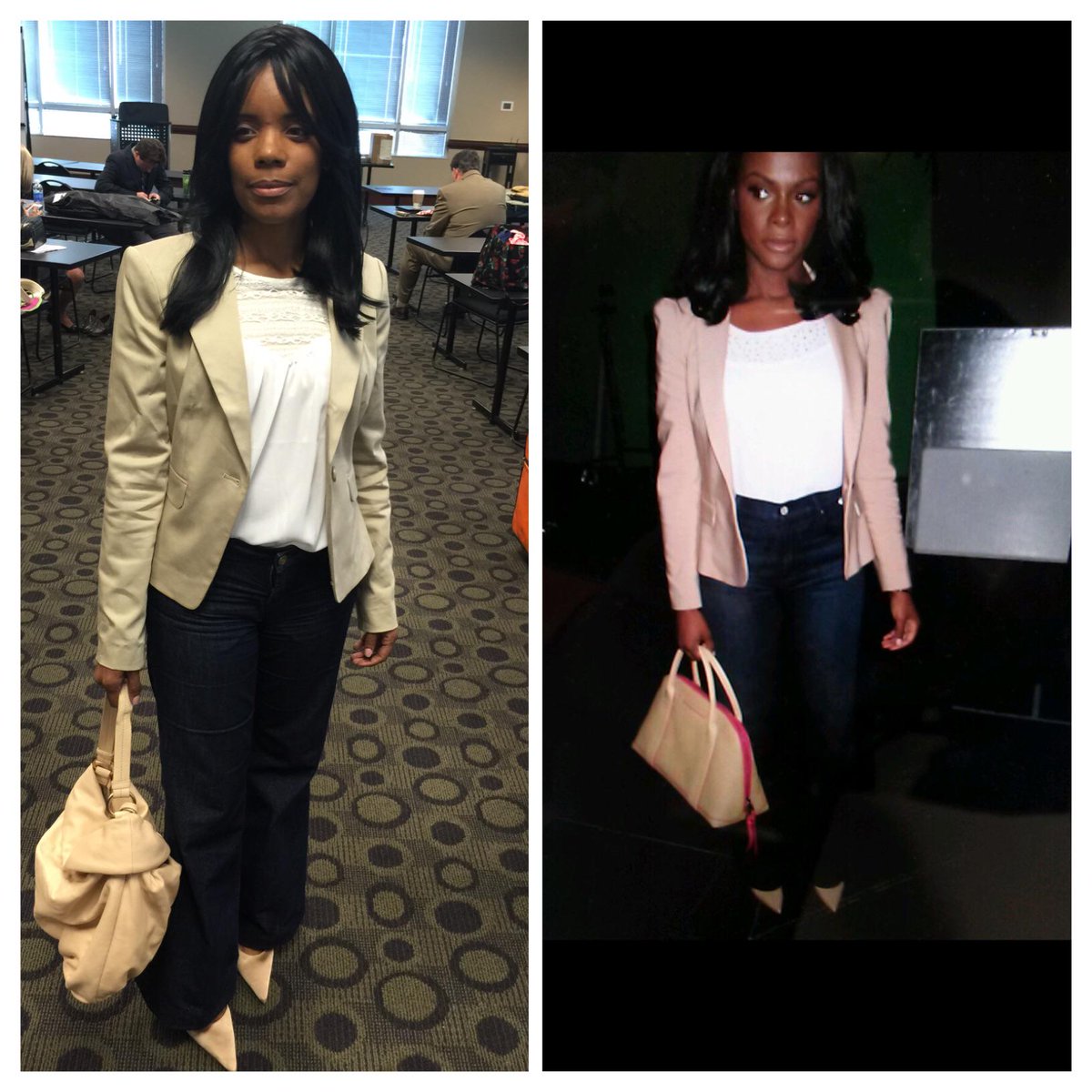 andreadcraven's tweet photo. Those nights I was Candace Double while #Extrascasting #thehavesandhavenots #DoubleDuty #SetLife http://t.co/eXDjWpWqad