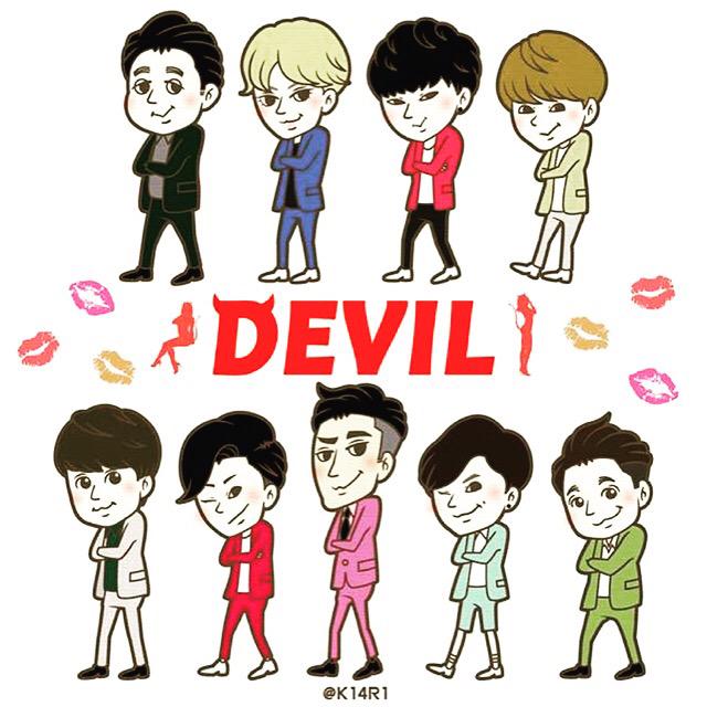 shfly3424's tweet photo. 😈 #Superjunior #Devil http://t.co/E3Cm92TdIo