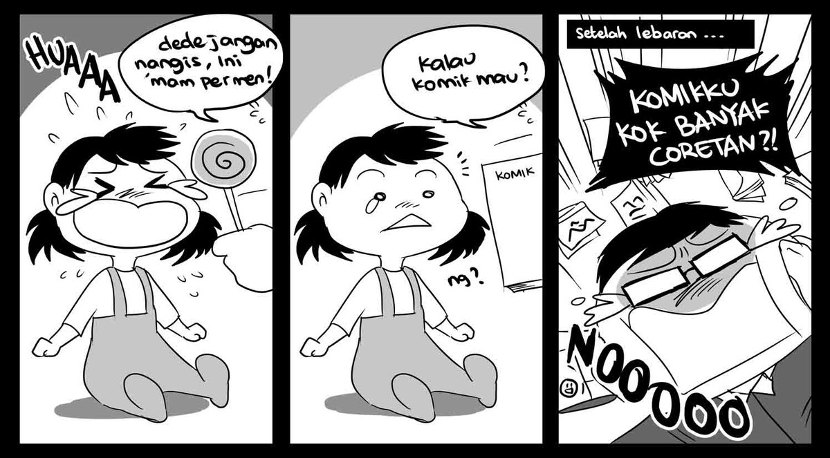 dbkomik's tweet photo. Apa Komik Favorit Kamu Jadi Korban saat Lebaran kemarin ?  :-) http://t.co/F9zx6hohSN