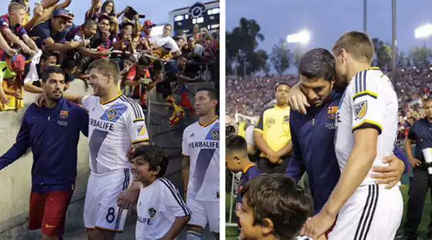 RoyKPradeep_LFC's tweet photo. #LFC #LEGENDS #CaptainFantastic & #ElPistolero
Gerrard & Suarez
#LAvFCB
@zodman100
@daveashy
@dale46122363 http://t.co/v99IwOJPTn