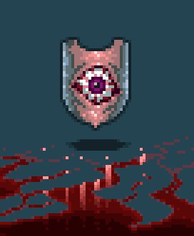 oniriumgames's tweet photo. Creepy! @Pixel_Dailies #pixel_dailies #shield #pixelart http://t.co/pWhrX0jAj7
