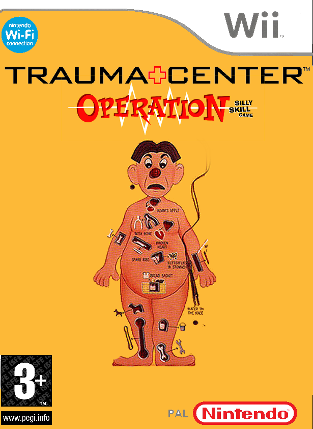 SlopesGameRoom's tweet photo. @SlopesGameRoom's #RejectedNintendoSequels TRAUMA CENTER: OPERATION http://t.co/ptb4kyXoDo