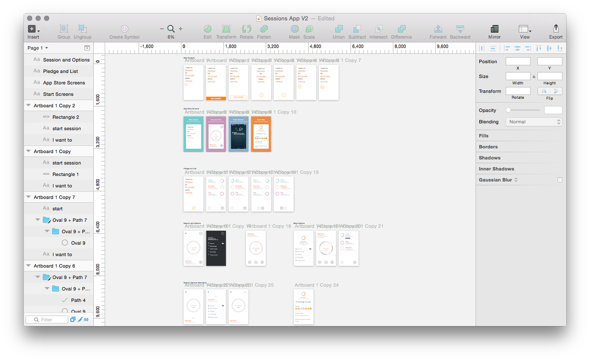 weare360uk's tweet photo. We've been working on the next version of @sessionsappuk #ios #design #app - @sketchapp makes our lives easier :) http://t.co/jVZv07AvWR
