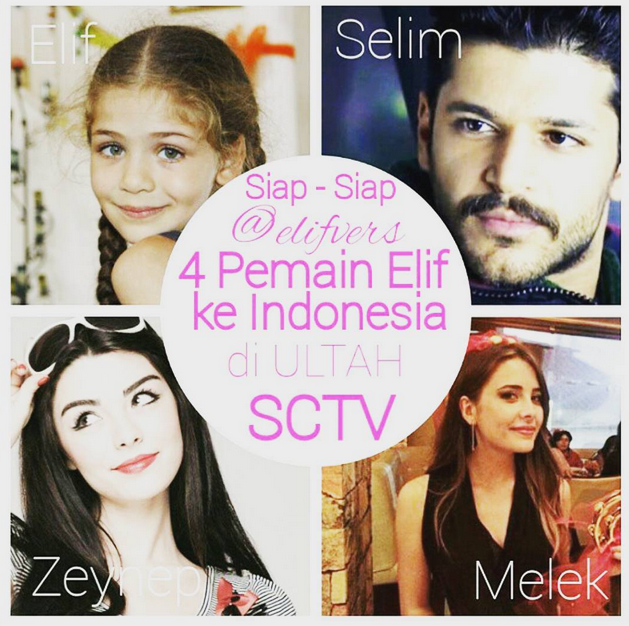 selnsesgin's tweet photo. elif oyuncuları Endonezya gelecek.. #ElifDizisi #ElifSCTV @isabeladamla @gulcn_tuncok @EmreKvlcm2 http://t.co/Z6vOagCerw