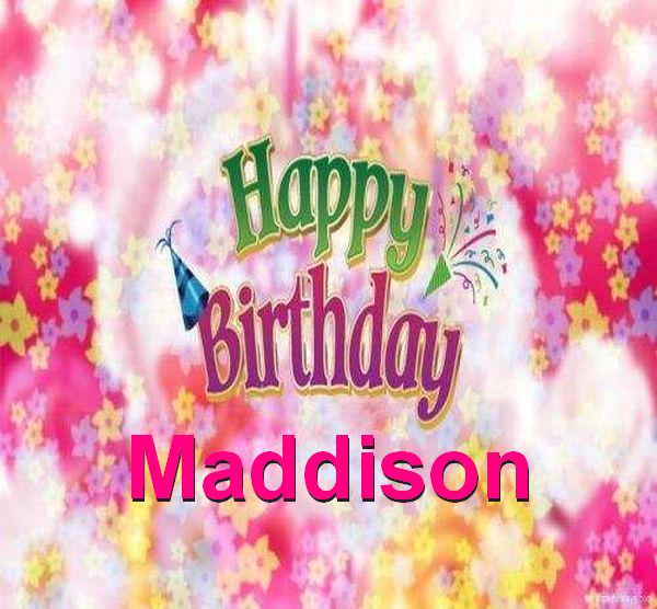 Happy Birthday Madison Pettis! 