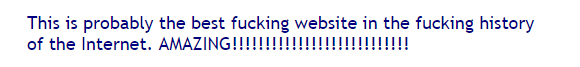 Nice email to get after a site we developed went live :)  angama.com