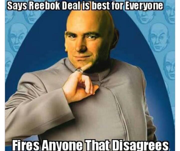 RickBudo's tweet photo. @lorenzofertitta @danawhite @StitchDuran @Reebok And so it begins....... #UFCboycott #UFC #MMA Pls RT!!! http://t.co/BSq2TviwGx