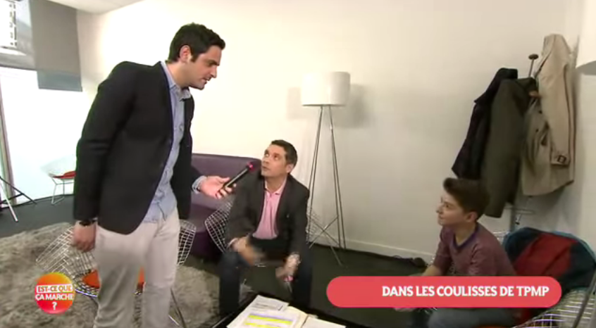 Combalistas's tweet photo. #UneDoseDeCam
Dans les coulisses de #TPMP avec Camille Combal et Ariane Massenet #ECQCM
https://t.co/y0hpWKpXIe http://t.co/BXkwadL5Vr